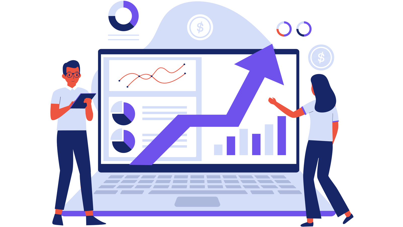 5-Step Process Infographic showing our comprehensive business methodology